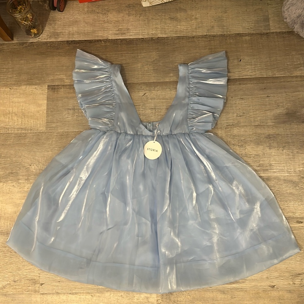NWT Storia dress, beautiful light blue color